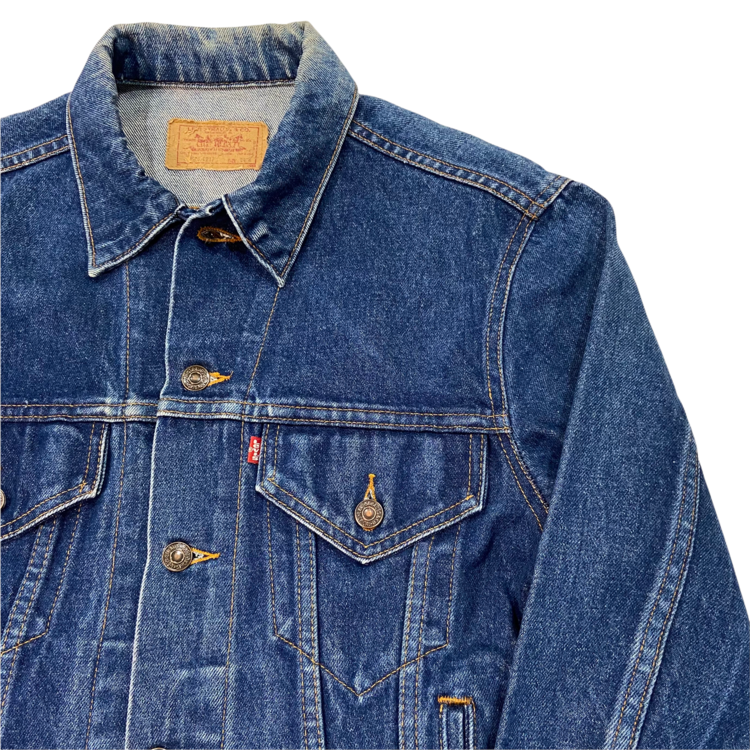 80s Levis Denim Trucker Jacket 70505-0217 (103) : 라이트하우스 스토어