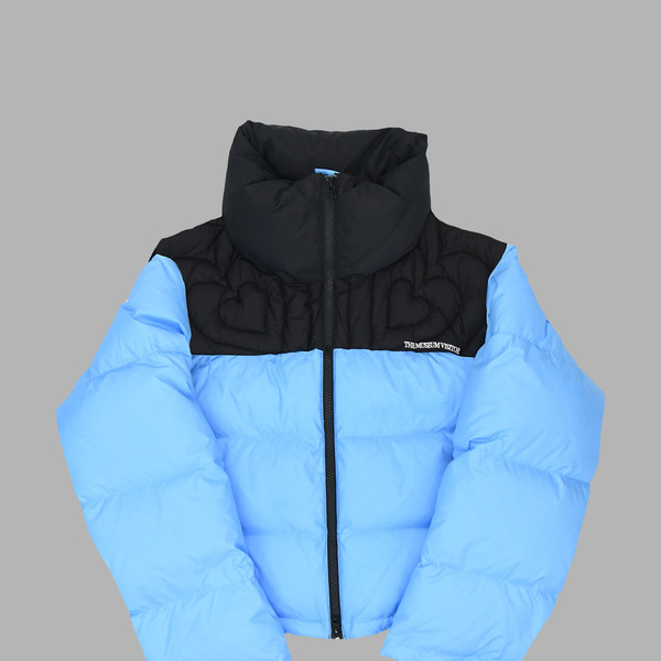 THE MUSEUM VISITOR★韓国★HEART STITCHED PUFFER DOWN JACKET HEART STITCHED PUFFER DOWN JACKET (PINK) : THE MUSEUM VISITOR