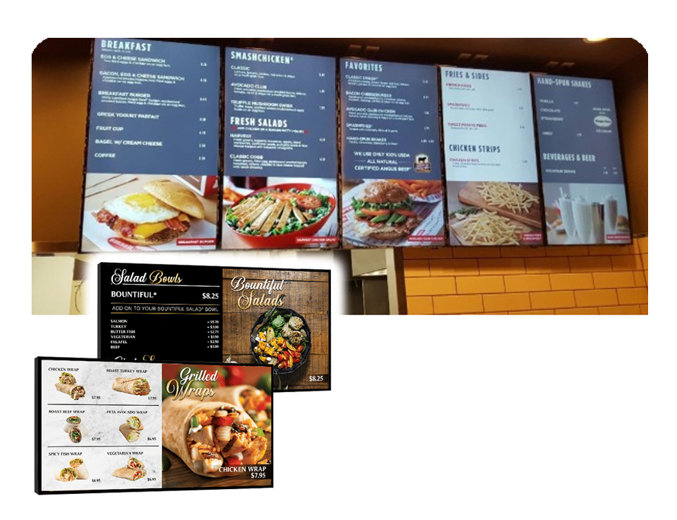 <h4 style="margin-right:10px"><b>Custom Designs & Themes</b></h4> <h5 style="margin-right:10px;">Create your own menu layouts,<br>using our custom design templates.<br> If you have no time, just ask us to do so.</h5>