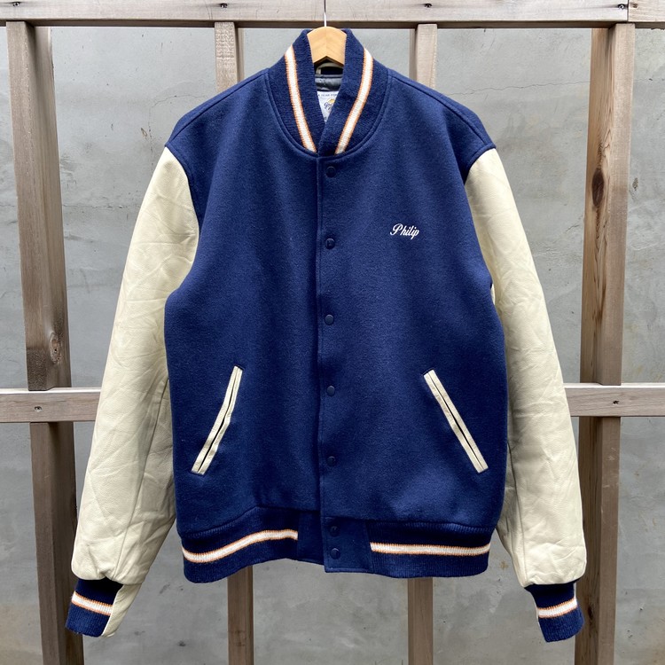 Pick Rare Vintage Golden Bear Varsity Bomber Jacket Made in Usa