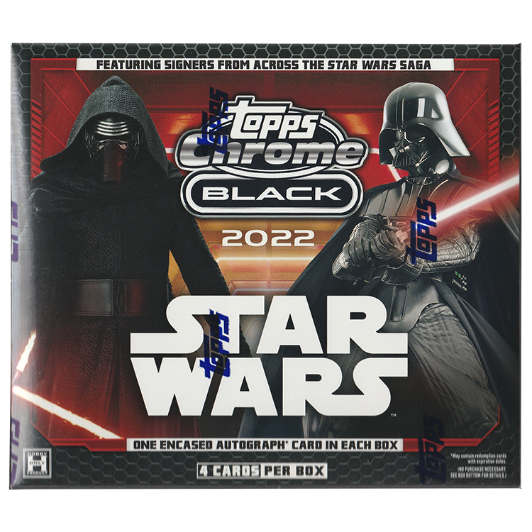 2022 Topps Chrome Black Star Wars Hobby Box