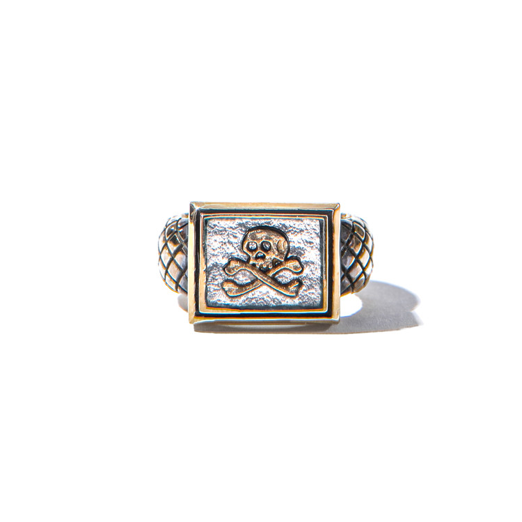 ART DECO MEMENTO MORI RING : penetrate