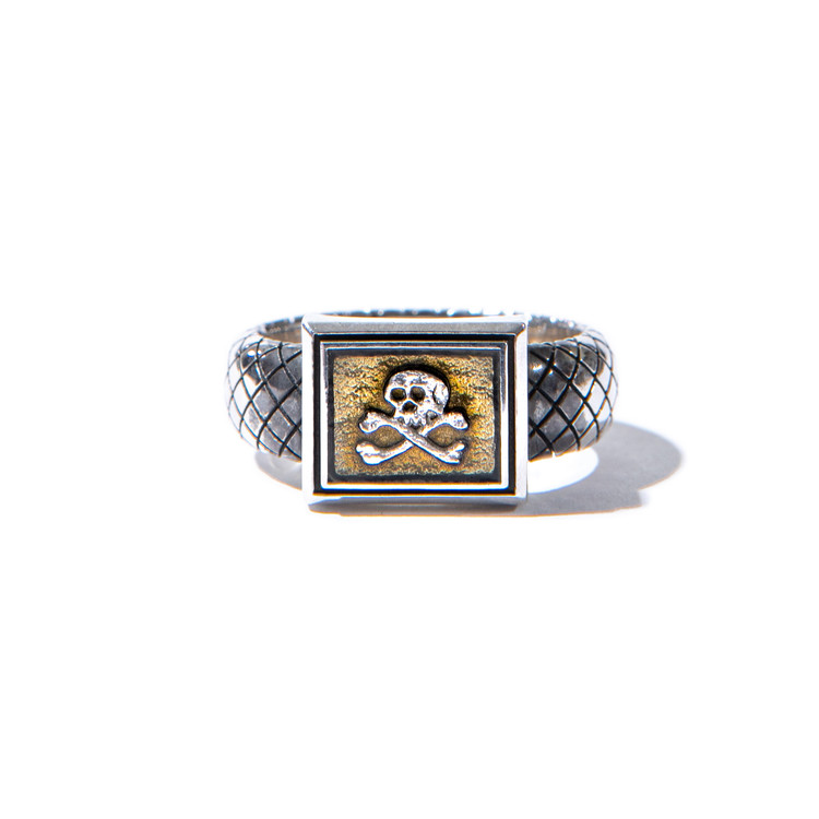 ART DECO MEMENTO MORI RING : penetrate