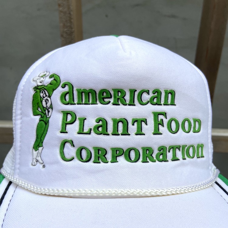 Vtg American Plant Food Trucker Cap 라이트하우스 스토어