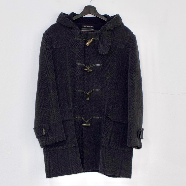 GLOVERALL Kingston Duffle Charcoal Coat (44-66) : Hope.Love.Things