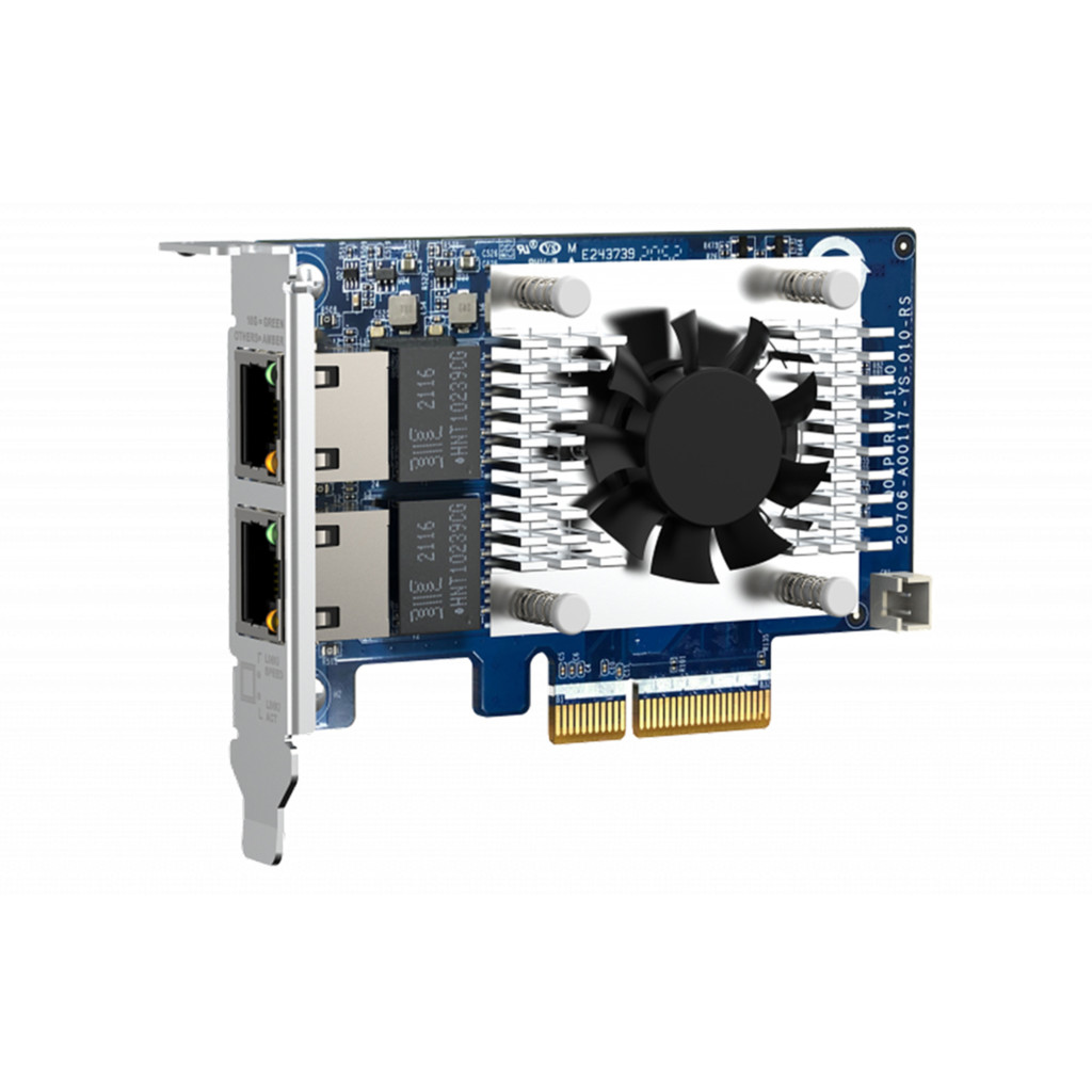 QNAP 10GbE Dual LAN CARD QXG-10G2TB : 스튜디오 엘