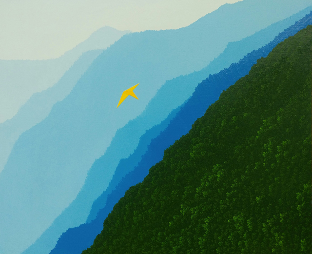 모기홍_마음의 자유_45.5 x 38.0 cm_oil on canvas_2016