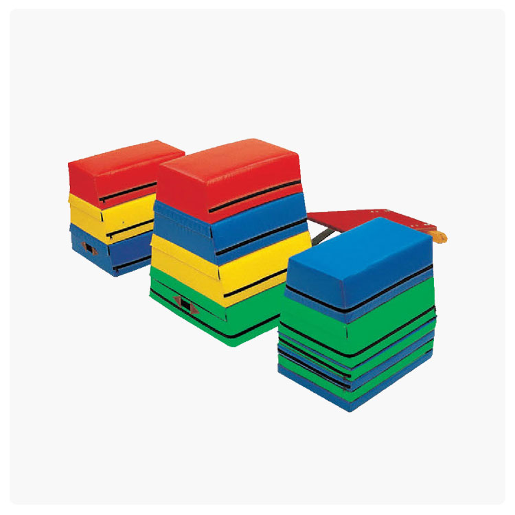 [코리아스포츠] 안전뜀틀세트(매트는 별매) / 어린이 유아 체육매트