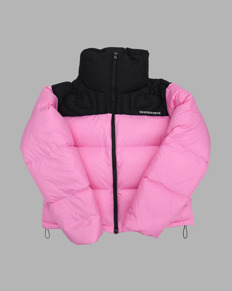 THE MUSEUM VISITOR★韓国★HEART STITCHED PUFFER DOWN JACKET HEART STITCHED PUFFER DOWN JACKET (PINK) : THE MUSEUM VISITOR