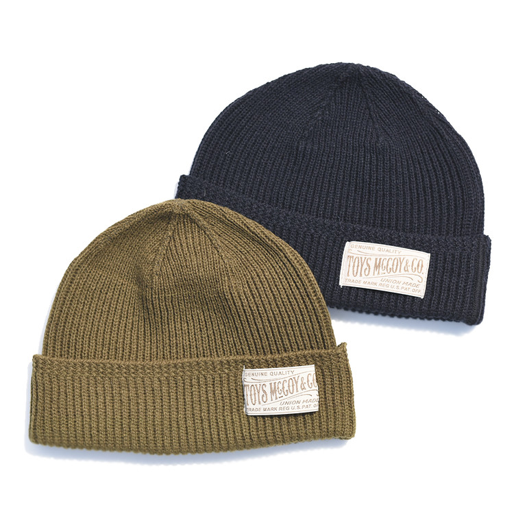 Military Knit Cap 'red Cross' [navy, Olive] : Semi Basement General Store