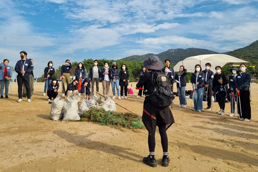 "지속가능한 바다" - 한유사랑 대표활동가 강의 <br> -  이타서울, Adopt A Beach, Korea  -
