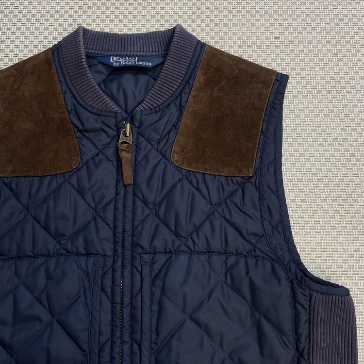 Polo Ralph Lauren Quilted Hunting Vest (Womens 55) 라이트하우스 스토어