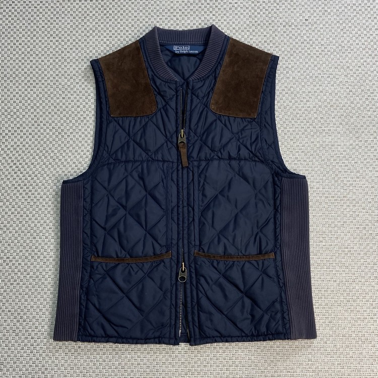 Polo Ralph Lauren Quilted Hunting Vest (Womens 55) 라이트하우스 스토어