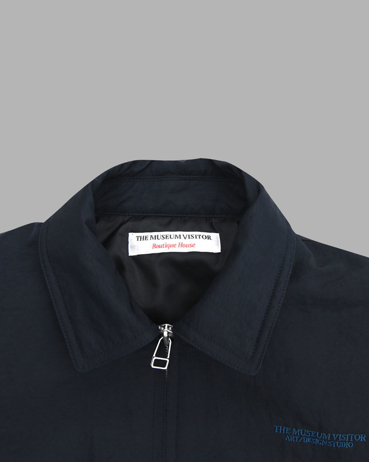THE MUSEUM VISITOR★韓国★FLOWER KUNST PRINTED MA-1 (NAVY) THE MUSEUM VISITOR☆韓国☆FLOWER KUNST PRINTED MA-1 (NAVY)