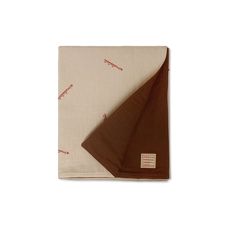 Anti Dust Gauze Blanket [brwon] 랄랄라비 lalalavie