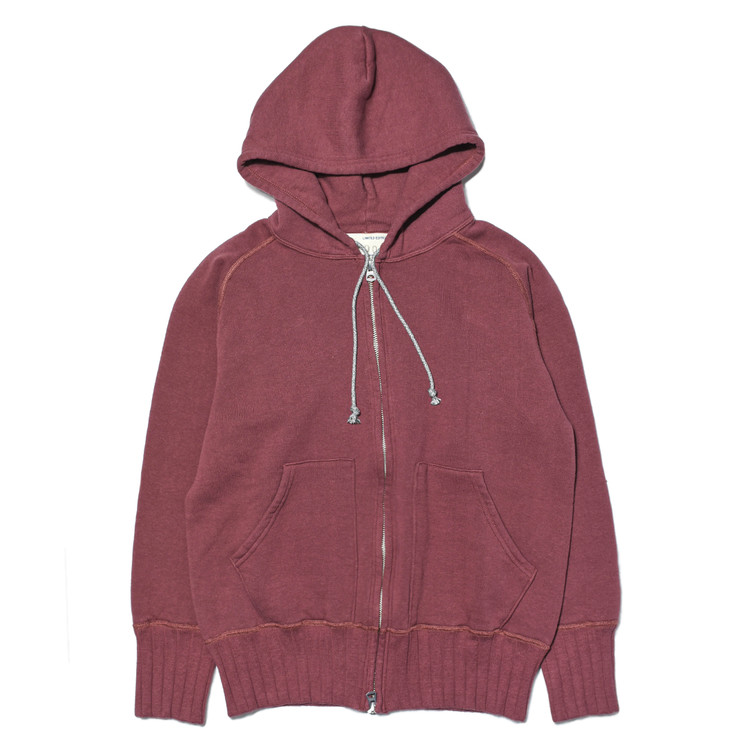 No.16504, New Full-zip Hooded Sweatshirt [Azuki] : Semi Basement ...