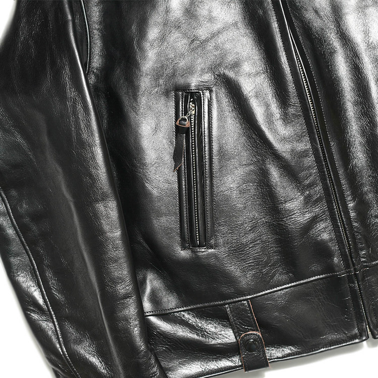 McHILL Leather Mobster Jacket : Semi Basement General Store
