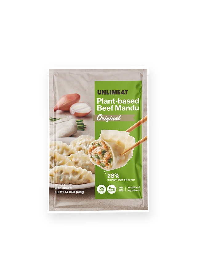<br><B>Plant-based<br>MANDU</B>