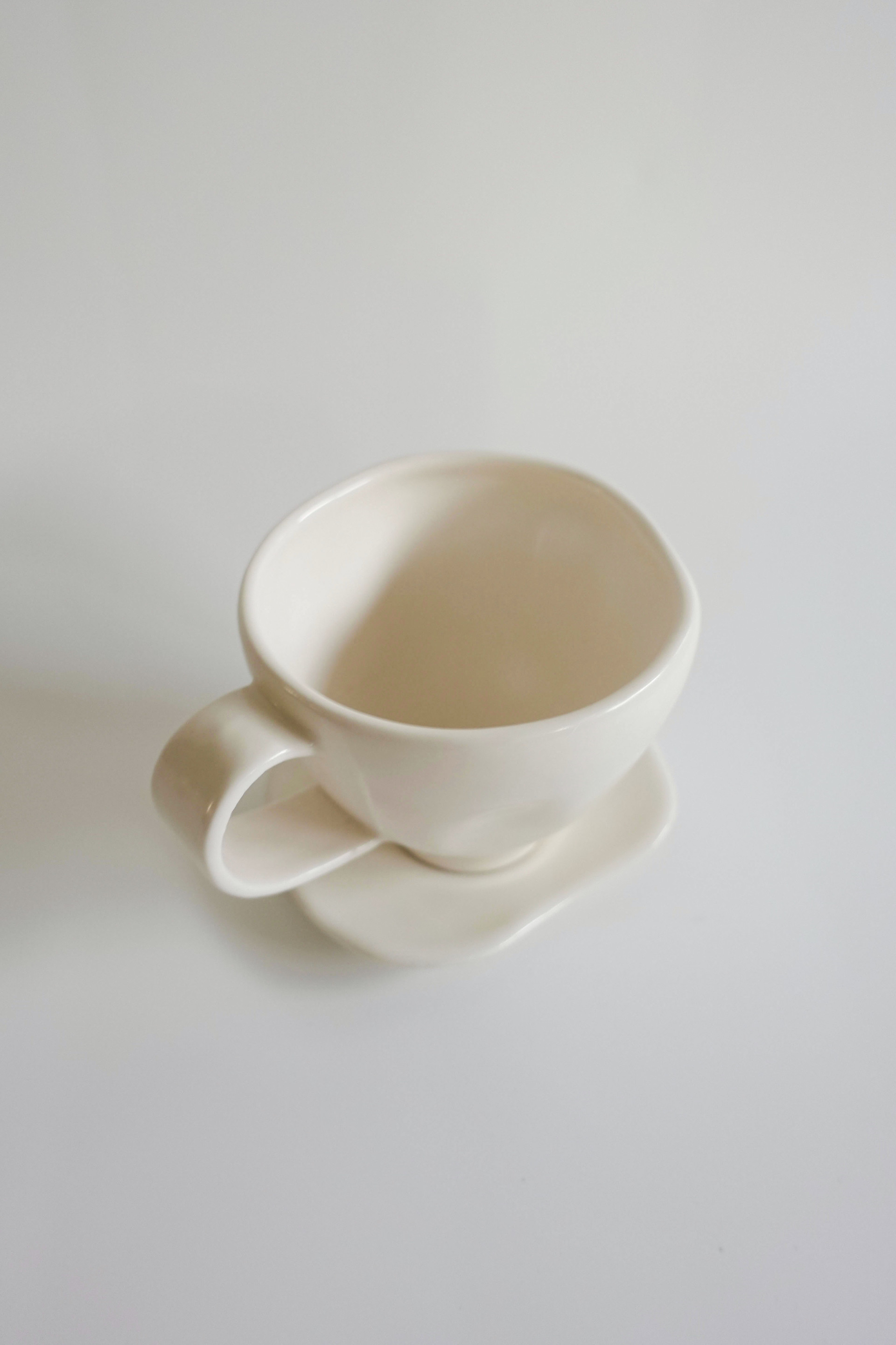 Wave tea cup set - white : MONUAND