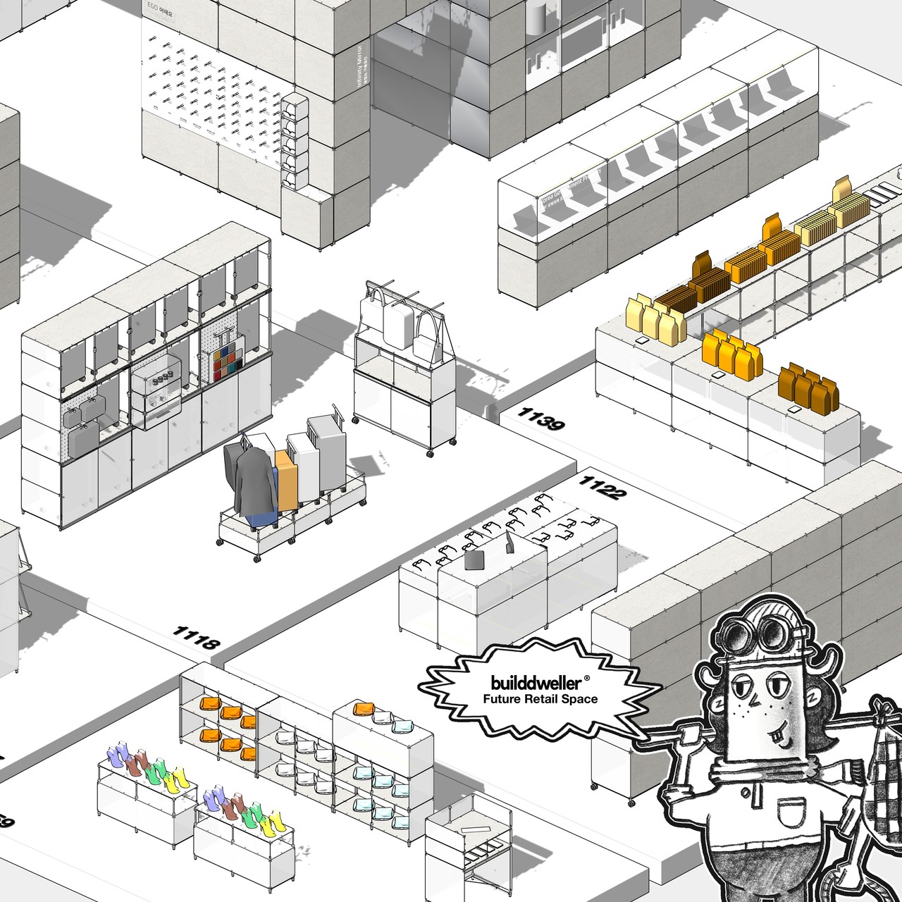 <strong>지속가능한 상업공간 솔루션을 만나보세요.</strong></br><font size=1px>explore  STORE SOLUTION</font>