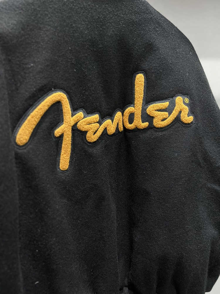 Fender Cow Hide Sleeve Varsity Jacket (105108) 라이트하우스 스토어