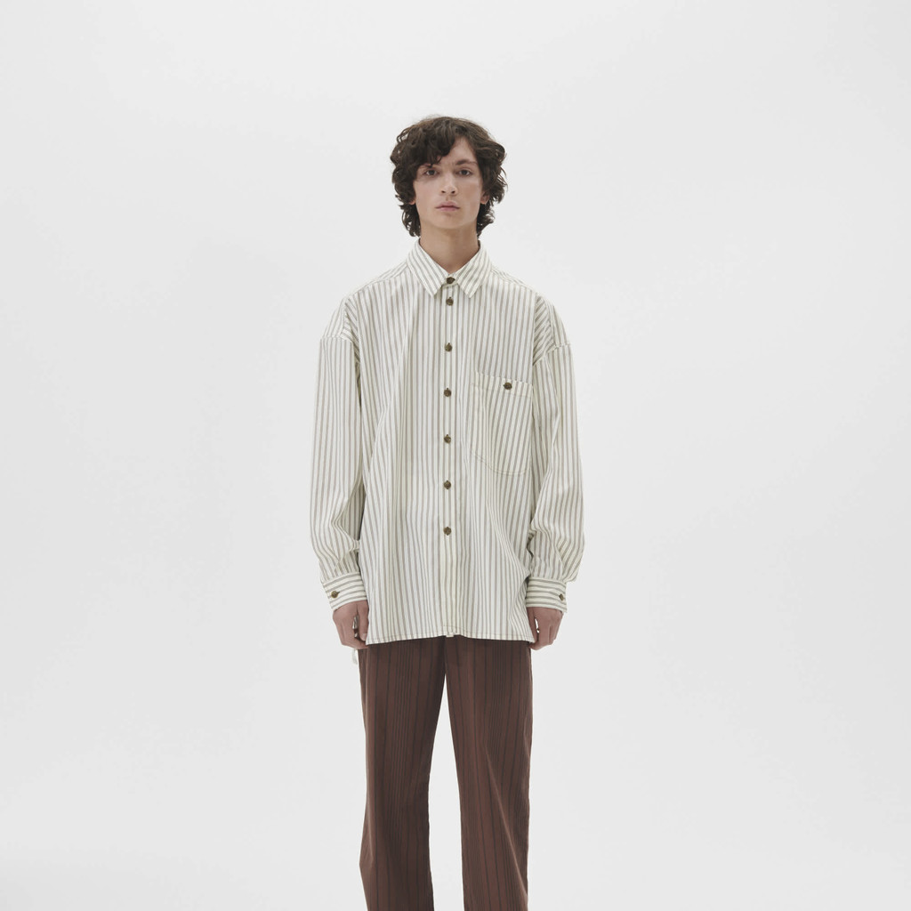 Tekla / Jacquemus unisex shirt - Hopper Stripes : LALALAJOY 라라라조이