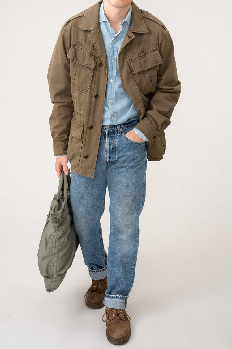 ジャケット・アウター 23AW POLO RALPH LAUREN M43 FIELD JACKET Field Jacket & Reversible Camo Liner
