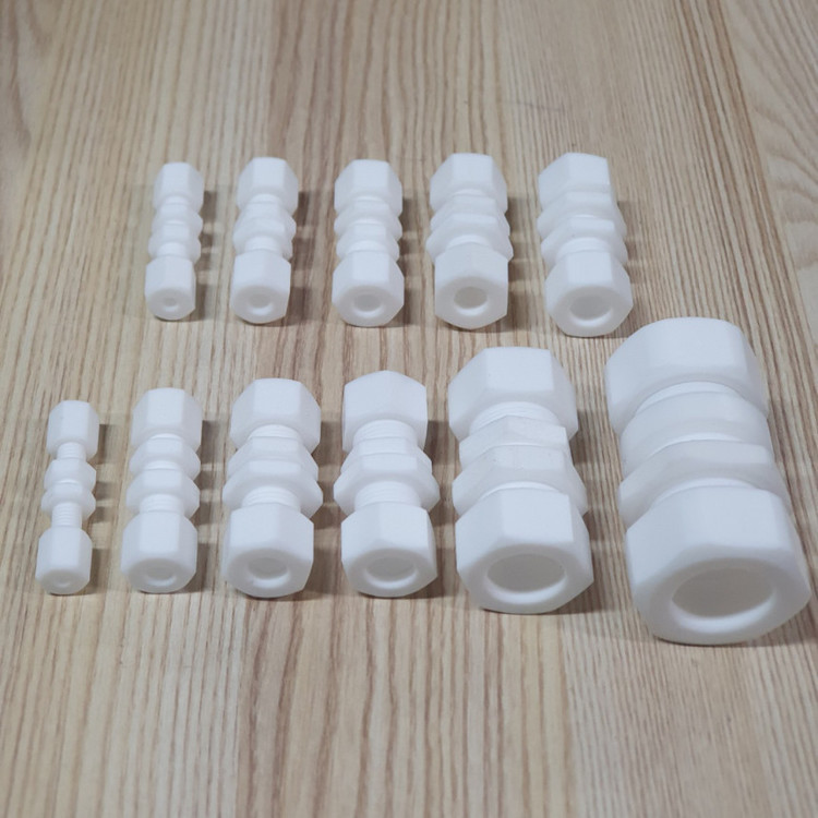 [Fitting] PTFE 테프론 패널용 유니온 아답터[파이프 연결관 테플론 teflon panel 판넬] : 티디엘사이언스