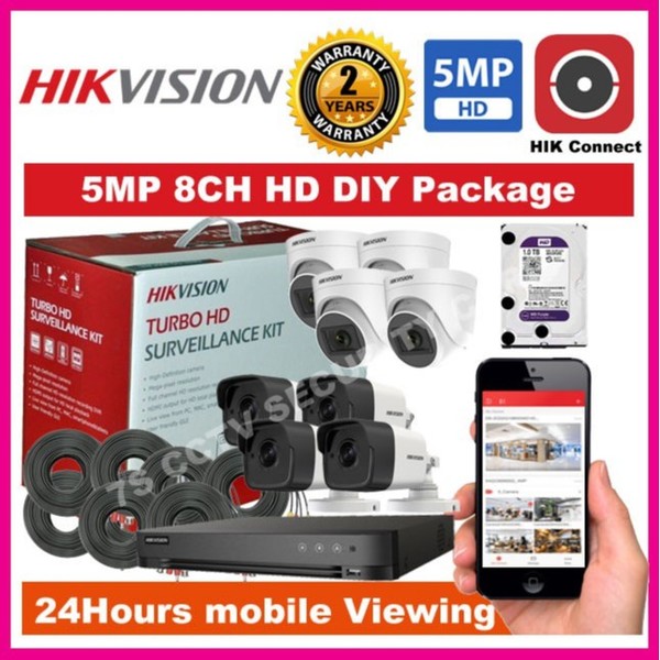 hikvision surveillance kit