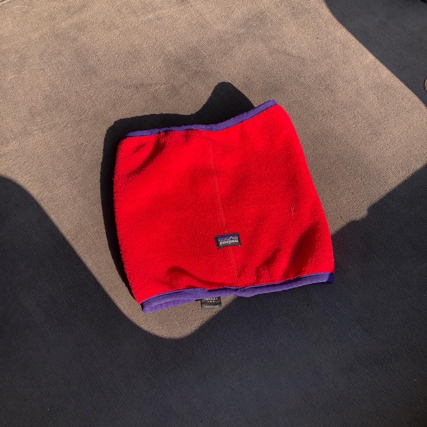 90s us made patagonia neck warmer soberseoul