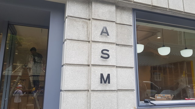 구로철판 사인 제작/시공-서울 ASM