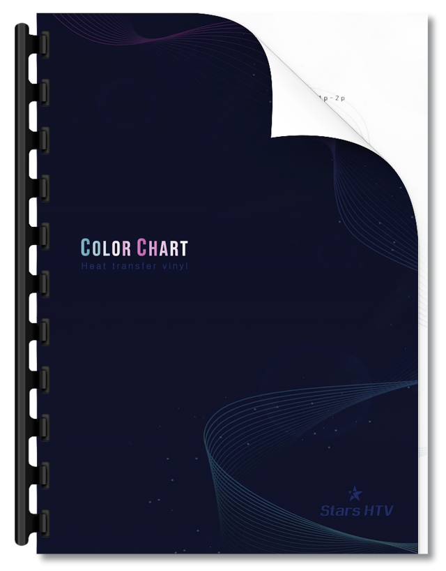 color chart in catalog