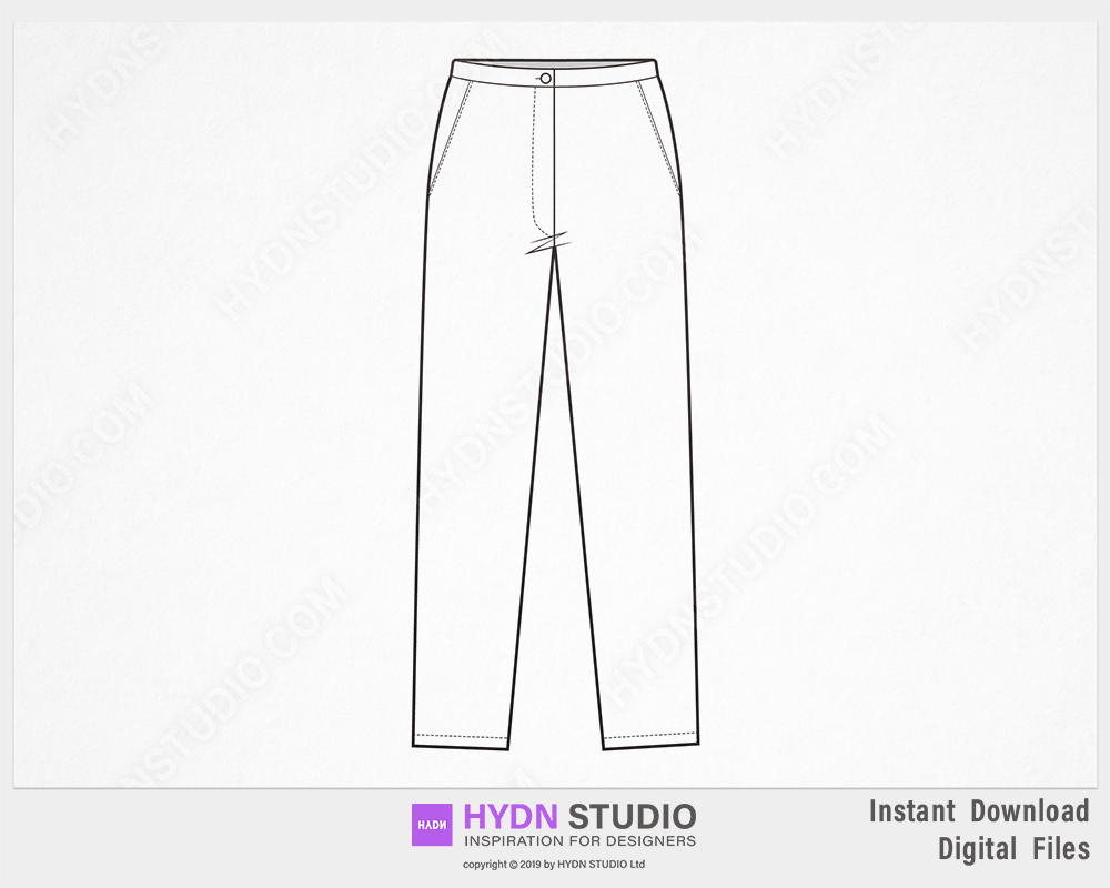 Cigarette pants 헤이든스튜디오