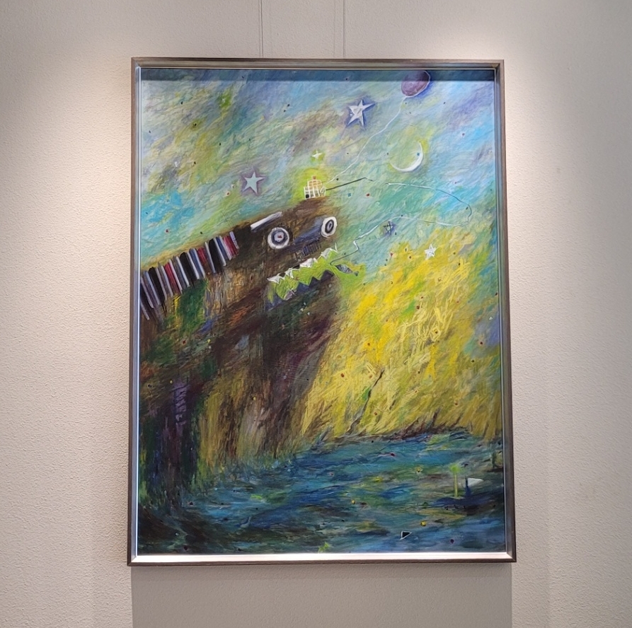 해안 절벽, 97x130cm, oil on canvas, 2022