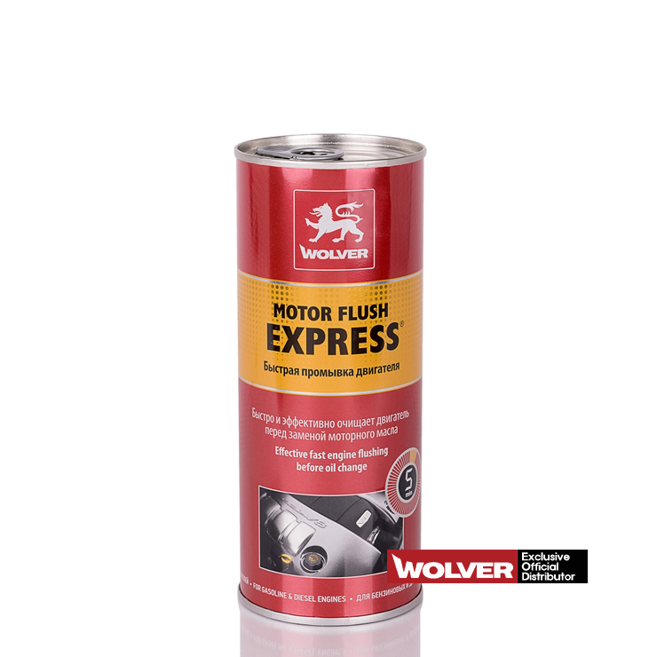[공식 수입원] Wolver Motor Flush Express / 모터 플러쉬 익스프레스 엔진오일 세척제 350ml*15 ...