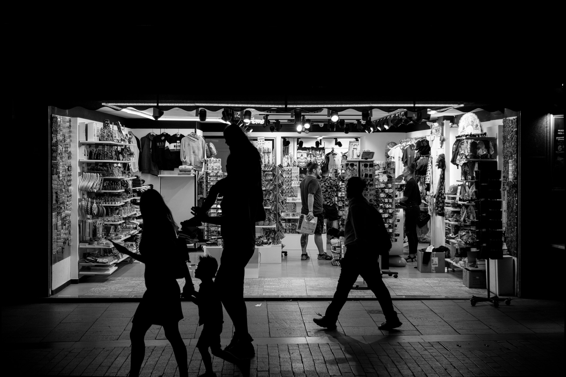 Family in Madrid