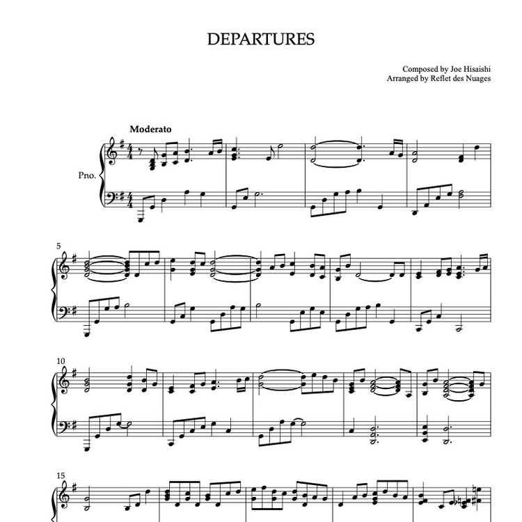 セール！洋楽譜　イージーコンサートピース　ヴァイオリンとピアノ3　パート譜CD付 PIANO SOLO 楽譜] Departures ピアノ 編曲 楽譜 : MUSICALIBRA JAPAN