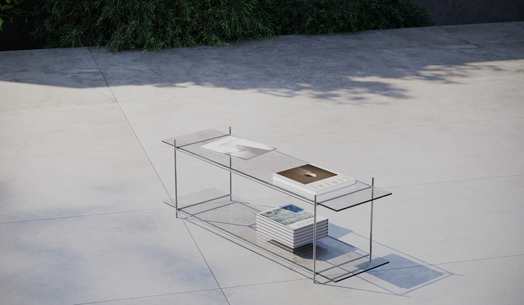 Flat Glass Shelf : BELLUCA