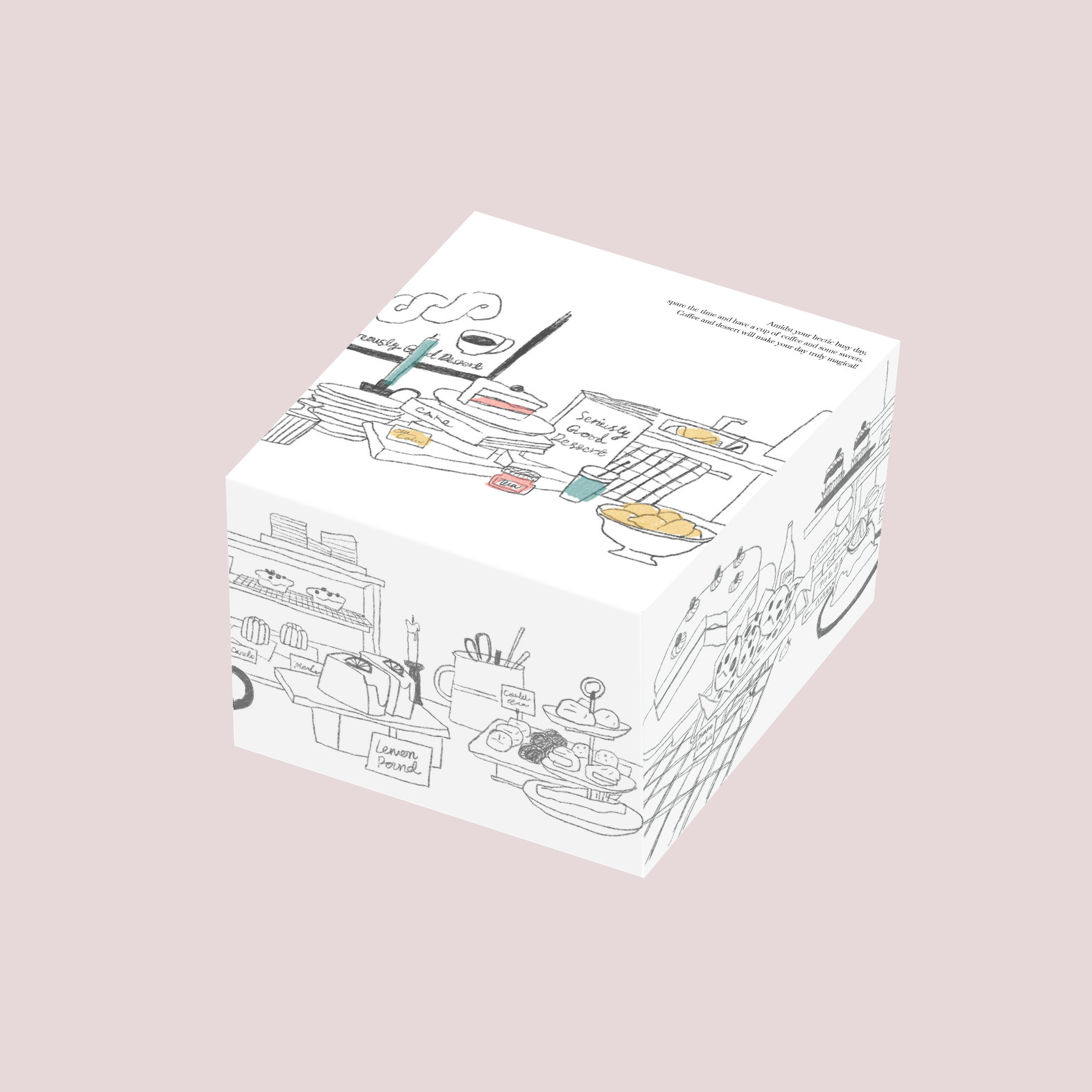 PACKAGE / CAKE BOX ILLUSTRATION 2021