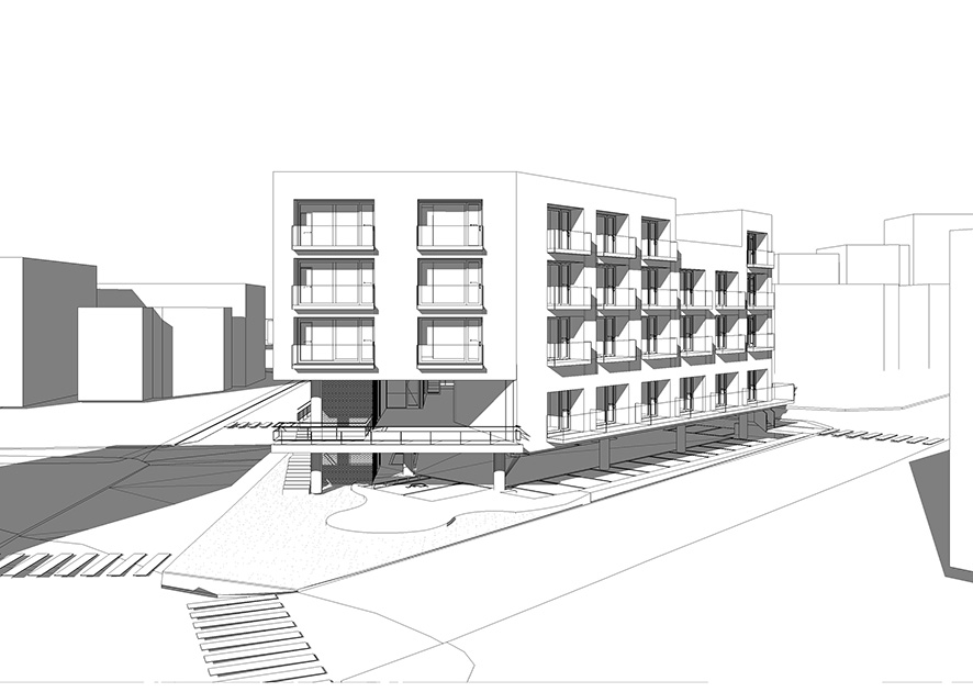 광덕 교직원 공동사택 설계공모 (2022.06) - 가작 입상