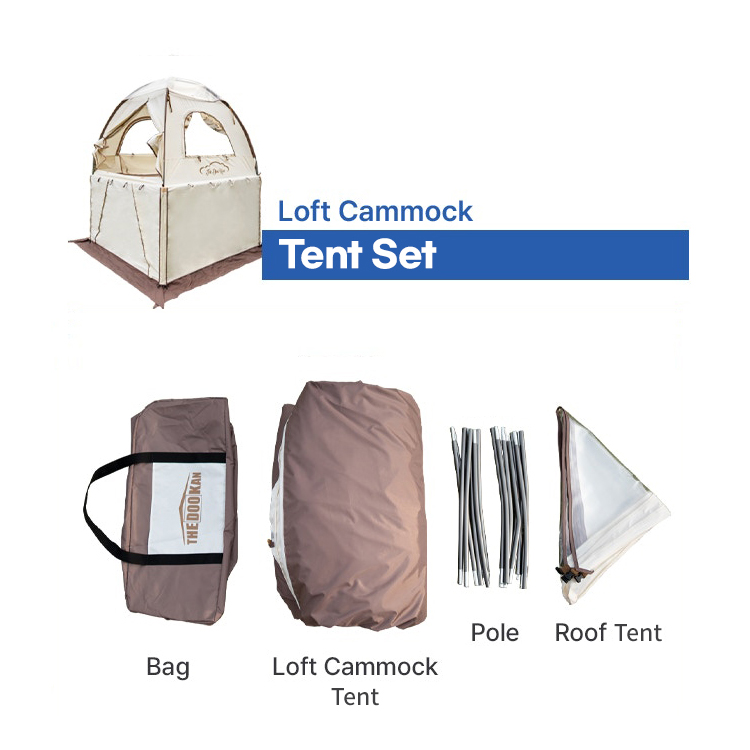 Thedookan Loft Cammock 201 Khaki Thedookan