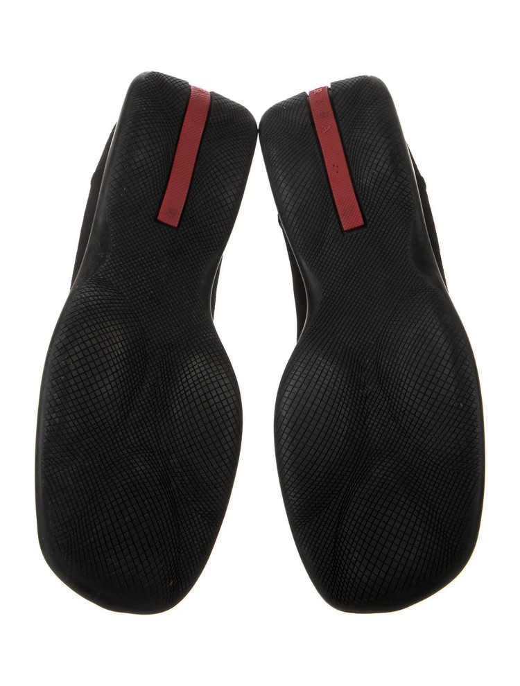 01aw archive prada square velcro shoes（Prada Sport Mary