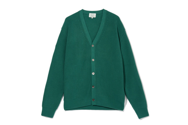 Heavy Cotton Cardigan (Jade Green)</br>Price - 109,000