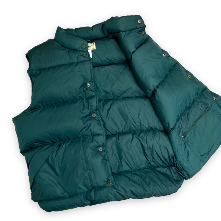 80's L.L.Bean Goose Down Puffer Vest (105-107) : 라이트하우스 스토어