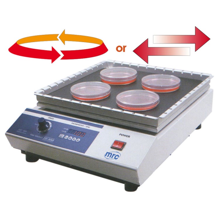 2D-300 Dual Motion Reciprocal/Orbital Laboratory Shaker 300X300 mm, 400 ...