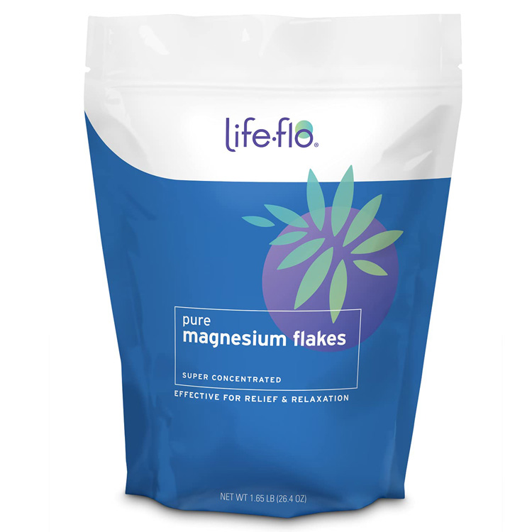 라이프플로 퓨어 마그네슘 후레이크 1.65 lb / Lifeflo, Pure Magnesium Flakes
