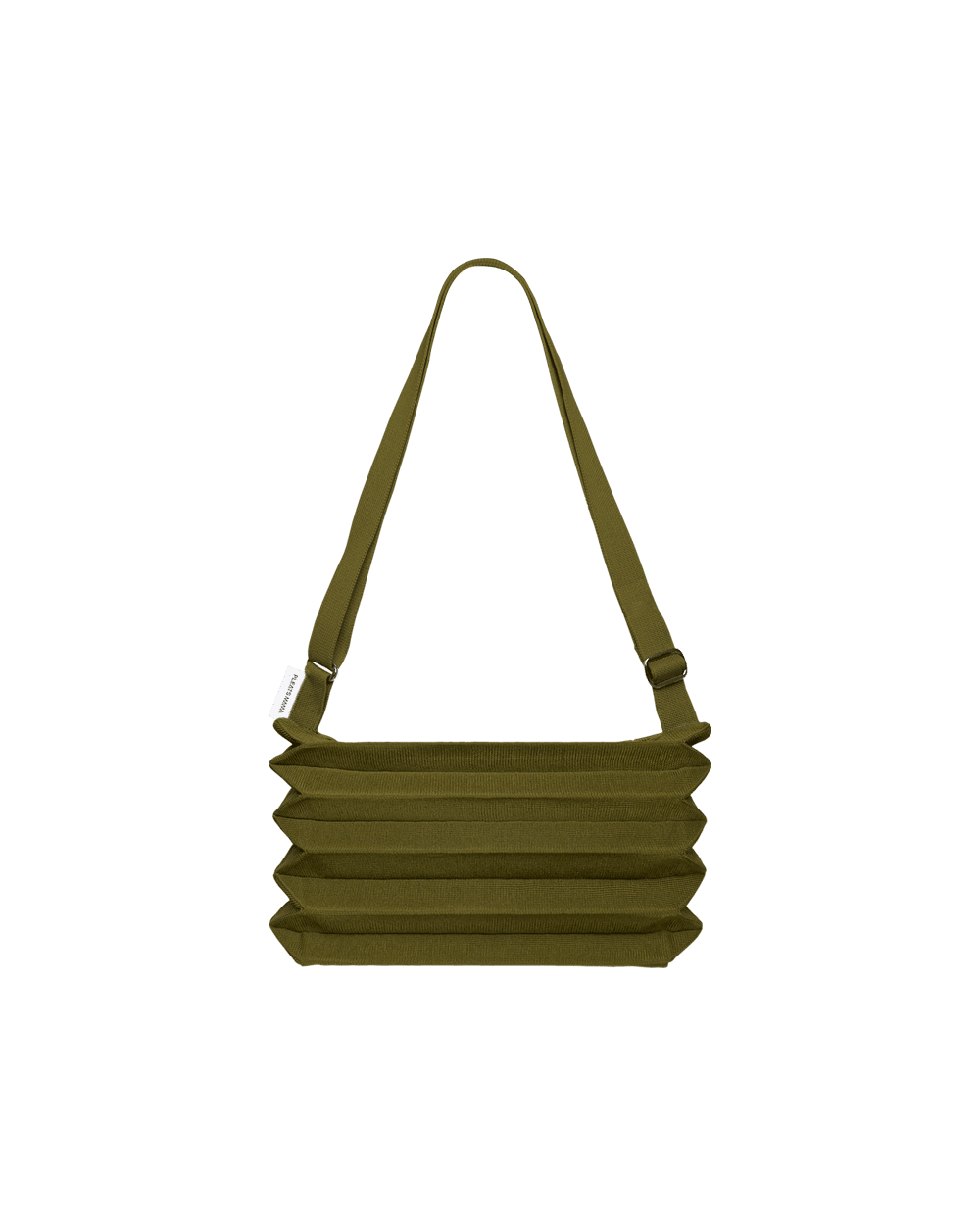 New Sacoche Bag Black PLEATSMAMA Sustainable Knit Pleats Bag