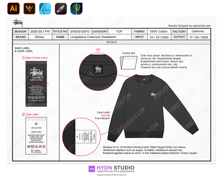 Mens Baseball Jersey, TechPackTemplate