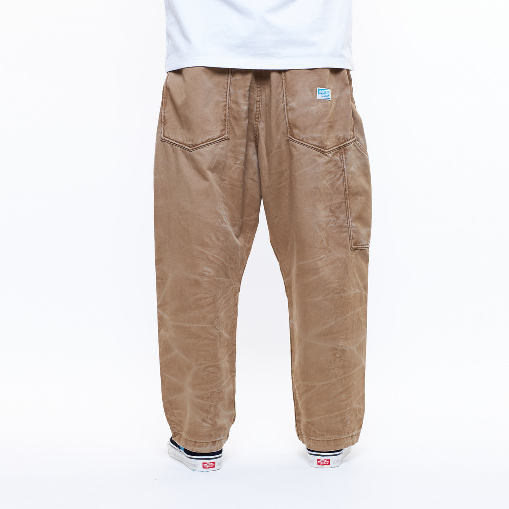 SARROUEL CHINO PAINTER PANTS_BEIGE : extraim-seoul