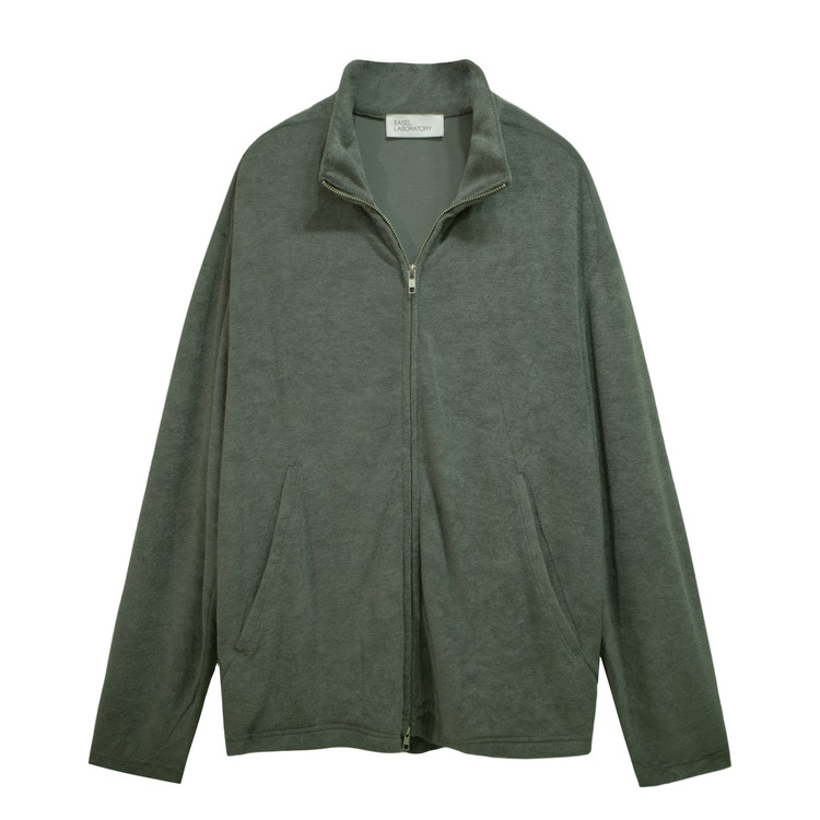 INDEX 4 TOWEL TRACK JACKET (OLIVE) Easel,Laboratory